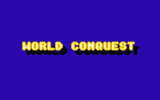 World Conquest atari screenshot